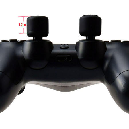 8 ชิ้นซิลิโคน Thumbstick จอยสติ๊กหมวกสำหรับ Sony PS4 เครื่องควบคุม HAP - นานาชาติ