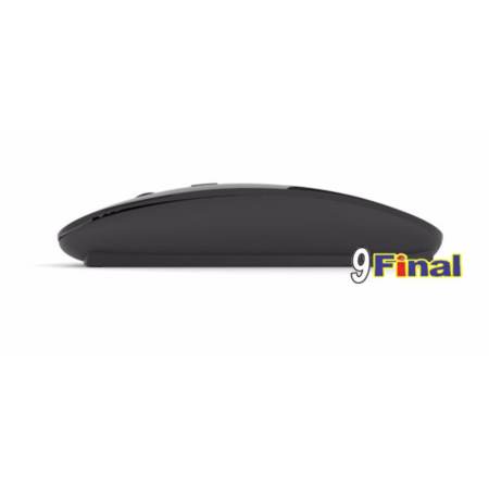 9FINAL เม้าส์ไร้สาย Super Slim Wireless Mouse For PC Laptop and Android tv box (ฺ Black)