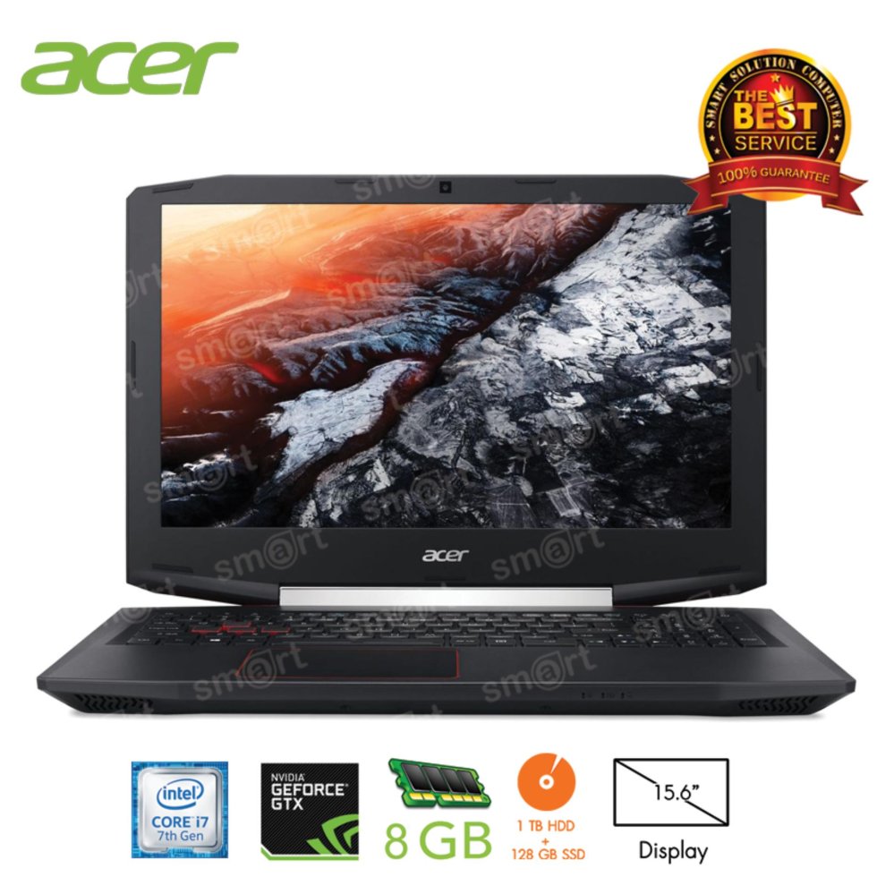 Acer Aspire VX5-591G-71W6/T003 i7-7700HQ /8GB DDR4/1TB+128GB SSD/GTX 1050/15.6/Linux (Black)