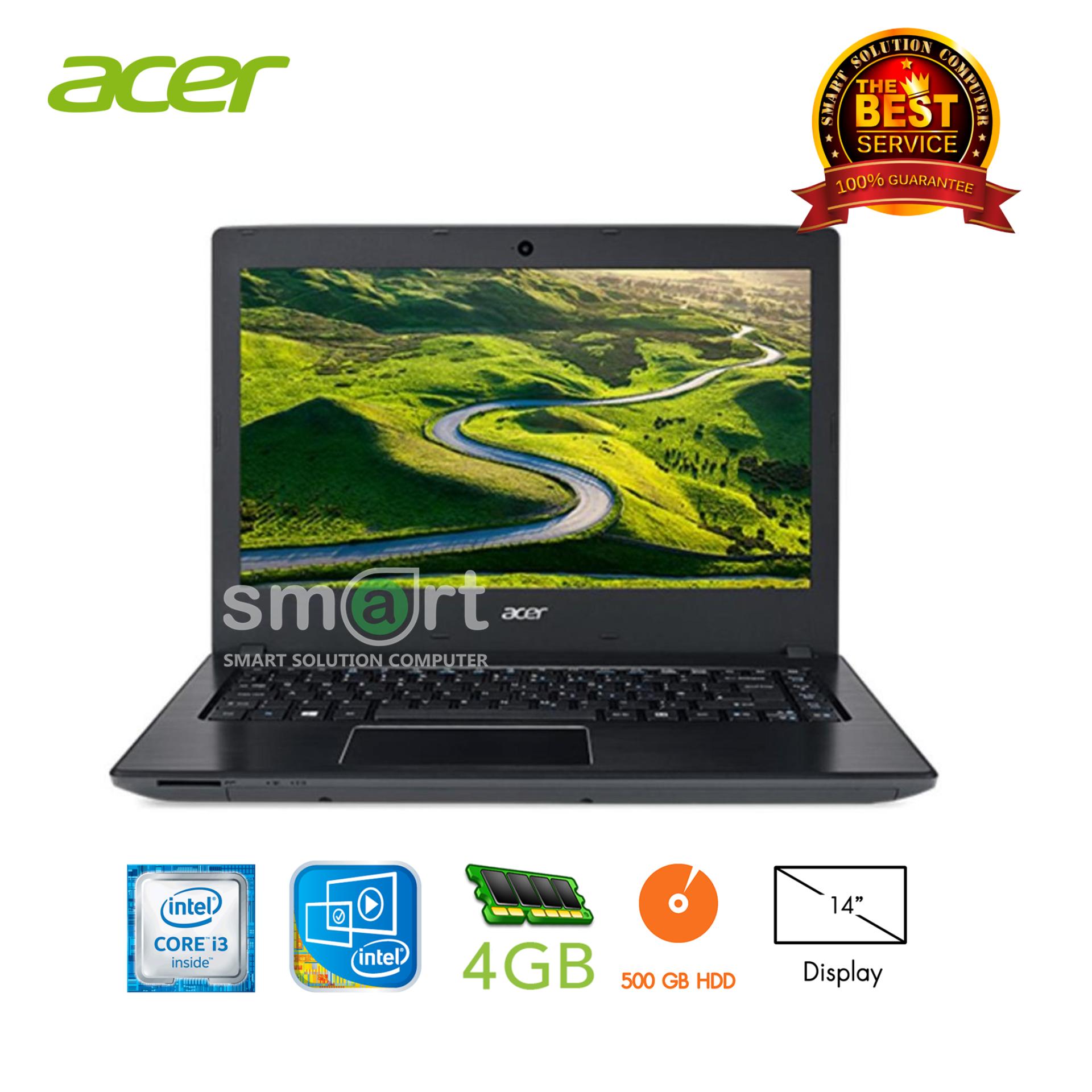 Acer E5-475-316S Corei3-6006U /4GB DDR3/500GB/DVDSM/UMA/14.0/Linux (Iron Black)