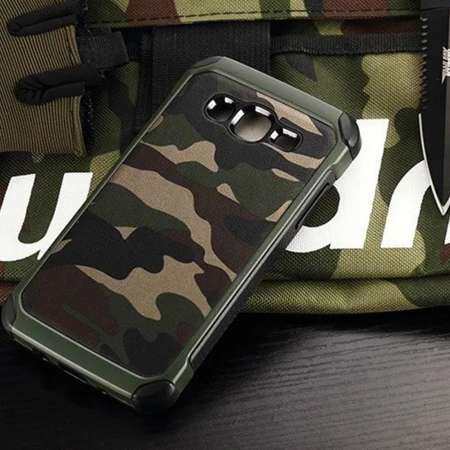 ACT เคส  Samsung Galaxy J7 2015 / J7 / J700  รุ่น Soldier Series ชนิด ฝาหลัง กันกระแทก  ด้านนอก แข็ง ด้านใน นิ่ม
