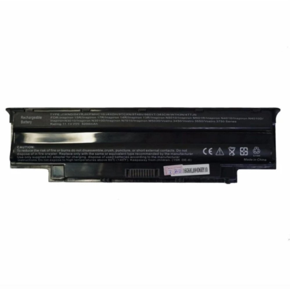 แบตเตอรี่ เดลล์ - Dell battery สำหรับรุ่น Inspiron N3010 N3110 N4010 N4050 N4110 N5010 N5110 N5030 N5040 N5050 N7010 N71100 Vostro 1450 3450 3550 3750 5320