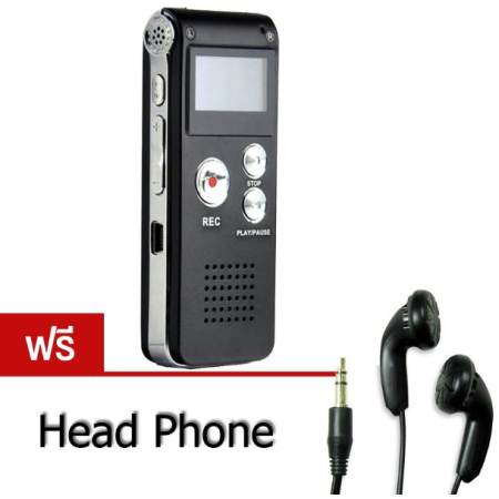 Alitech Recorder เครื่องบันทึกเสียง + MP3 รุ่น GH-906 8GB ฟรี Head Phone (PRICE:199-) 