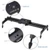 Andoer 40cm/ 15.7in Portable Aluminum Alloy Camera Track Dolly Slider Stabilizer Rail System Max. Load 6kg/ 1.3lb for Nikon Canon Sony DSLR Camera DV Camcorder Video Film Making - intl