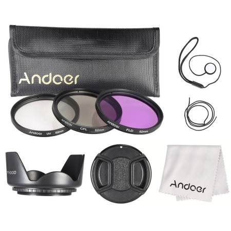 Andoer 52 มิลลิเมตรกรอง (UV + CPL + FLD) (สนามบินนานาชาติ)