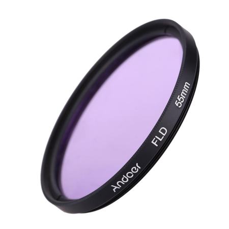 Andoer 55 มิลลิเมตร UV + CPL + FLD + ND (ND2 ND4 ND8) ชุดฟิลเตอร์ถ่ายภาพชุดอัลตราไวโอเลต Circular - Polarizing Fluorescent Neutral Density ตัวกรองสำหรับ Nikon Canon Sony Pentax DSLR - INTL