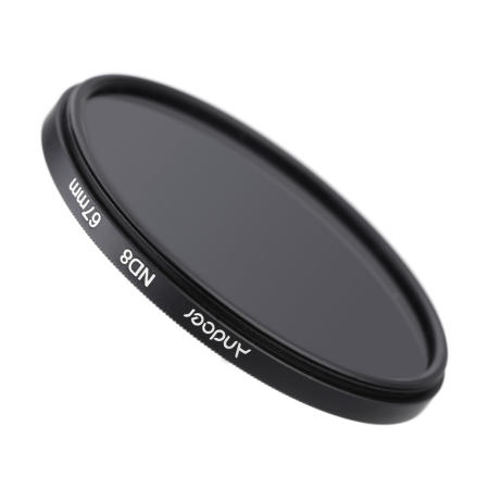 Andoer 67mm UV+CPL+ND8 Circular Filter Kit Circular Polarizer Filter ND8 Neutral Density Filter with Bag for Nikon Canon Pentax Sony DSLR Camera (Intl)