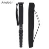 Andoer A-555 6คนส่วนผสมอะลูมิเนียมแบบพกพาขนาดเล็กถ่ายติดพวกโมโนพ็อดUnipod สำหรับ Nikon Canon Sony Pentax กล้องแม็กซ์ โหลด 10กก./22ปอนด์