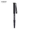 Andoer A-666 181 เซนติเมตร/5.9ft อลูมิเนียมแบบหดสั้นได้ไม้เซลฟี่ถ่ายรูปขาตั้งขาเดียว 6 ส่วน MAX. โหลด 10 กิโลกรัม/22Lbs พร้อมกระเป๋าใส่โน๊ตบุ๊คแบบพกพาสำหรับ Nikon Canon Sony A7 Pentax กล้องถ่ายวิดีโอสตูดิโอถ่ายภาพ - INTL