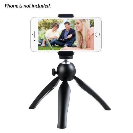 Andoer Selfie Stick + ขาตั้งกล้องเล็กๆ + ขาตั้งกล้องโทรศัพท์ + รีโมทคอนโทรลไร้สายสำหรับ iPhone X/8/7 Plus สำหรับ Samsung S8 สำหรับ GoPro Hero 6/5/4/3 +/3 กล้องแอคชั่นแคมเมราดิจิตอลกล้องถ่ายรูปวิดีโอ - INTL