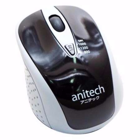 ANITECH MOUSE WIRELESS รุ่น W214 (สีดำ)