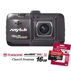 ดูภาพ Anytek กล้องติดรถยนต์ รุ่น A18 Original Full HD เลนส์กระจก 6ชิ้น A+ มุมมอง 170องศา จอภาพ 3นิ้ว (Black)+Transcend MicroSDHC 16GB. Class10 (พรีเมี่ยม) เพิ่มเติม Anytek กล้องติดรถยนต์ รุ่น A18 Original Full HD เลนส์กระจก 6ชิ้น A+ มุมมอง 170องศา จอภาพ 3นิ้ว (Black)+Transcend MicroSDHC 16GB. Class10 (พรีเมี่ยม)