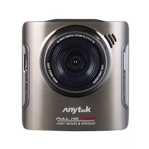 Anytek กล้องติดรถยนต์ รุ่น A3 Novatek96655 + Sony IMX322 Sensor WDR Full HD 1080P Original (สีน้ำตาล) รับประกัน 1ปี