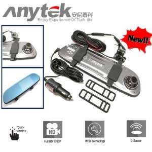 Anytex กล้องติดรถยนต์ รุ่น G77 กล้องหน้า-หลัง ขนาดจอแสดงผล 4.5 นิ้ว