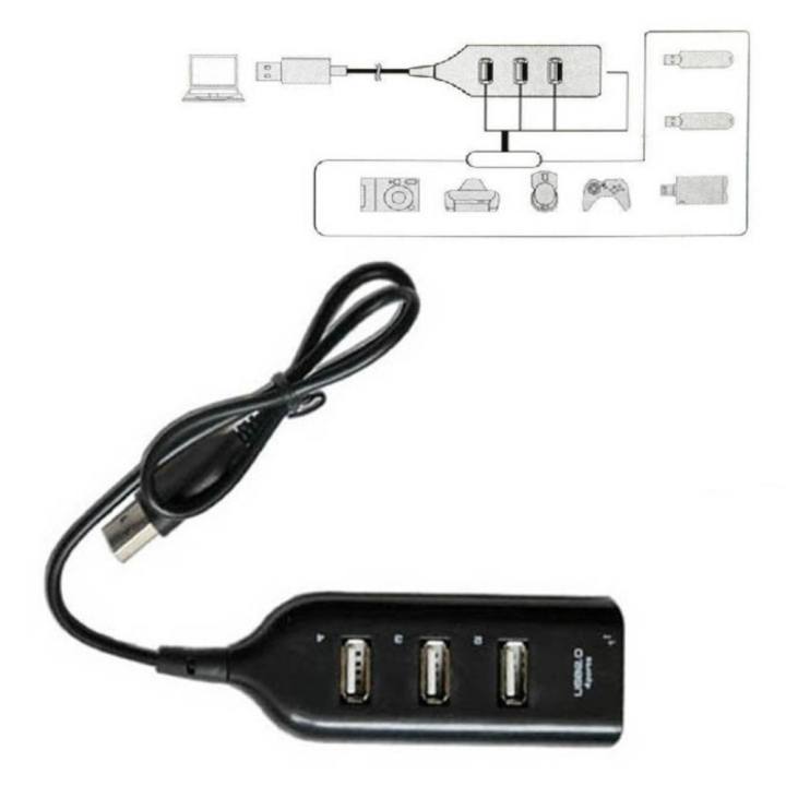 Agptek High Speed 4 Ports Usb 2.0 Hub For Windows Vista Windows Xp 2000 98 And Mac Os 9.2