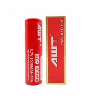 ข้อมูล AWT IMR18650 3000mAh (Red) 40A รีวิว