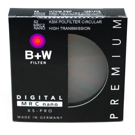 B+W 46 mm XS-PRO KSM HTC MRC2  Nano High Transmission  CPL Circular-POL Polarizer Filter