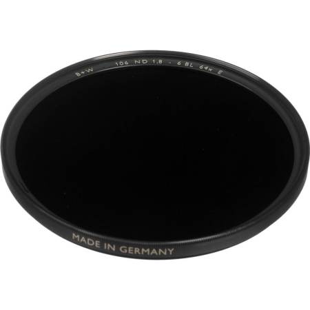 B+W 55 mm 1.8 ND 106 F-pro Neutral Density ND64x SC Single Coated Filter 6 stop