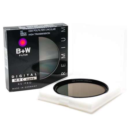 B+W 55 mm XS-PRO KSM HTC MRC2  Nano High Transmission  CPL Circular-POL Polarizer Filter