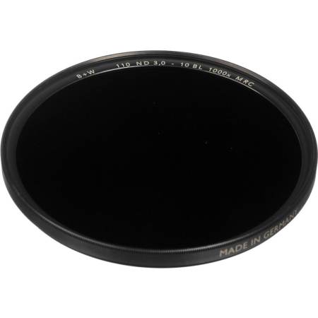 B+W 77mm ND MRC 3.0 (1000X) 110 Neutral Density Glass Filter 10 stop