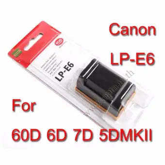 รีวิว Battery for 70D/60D/6D/7D/5D mkII LP-E6 (Compatible Original) แบตเตอรี่กล้องแคนนอน รีวิว