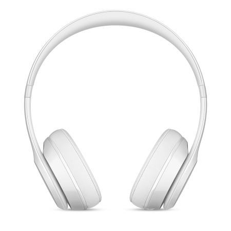 Beats Solo3 Wireless On-Ear Headphones Gloss White