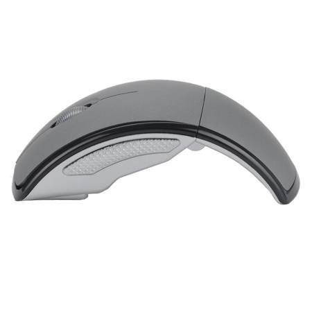 Best Wireless Mouse Foldable Mice USB 2.4Ghz Snap-in Transceiver MG0001-Grey