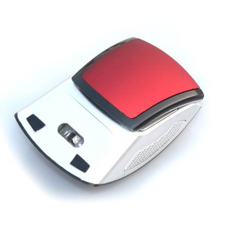 Best Wireless Mouse Foldable Mice USB 2.4Ghz Snap-in Transceiver MG0001-Red