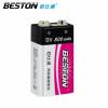 BESTON ถ่านชาร์จ 9V 800 mAh NIMH Rechargeable Battery 1ก้อน