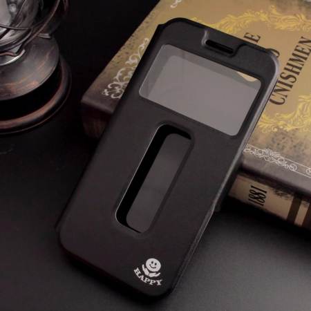 BestSeller เคส Vivo V5 Plus รุ่น 2 ช่อง รูดรับสาย หนังเกรด A