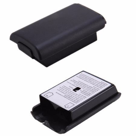 ฝาครอบ แบตเตอรี่ จอย Black AA Battery Pack Back Cover Shell Case Kit For Xbox360 Controller one