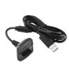 Black Wireless Controller USB Charging Charger Cable Replacement for Xbox 360 - intl