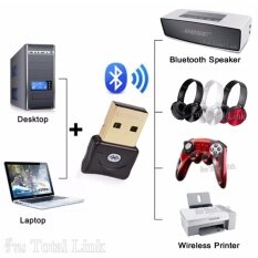 ตัวรับ / ตัวส่ง สัญญาณ Bluetooth (สีดำ) จาก PC / Notebook ไปหาอุปกรณ์ใดๆที่มี Bluetooth ได้ (Bluetooth CSR 4.0 Dongle Adapter USB for PC / LAPTOP)