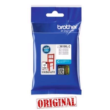EARTH SHOP Brother ink cartridge LC-3619XL CYAN (สีฟ้า)ของแท้ใช้สำหรับเครื่อง MFC-J2330DW,MFC-J2730DW,MFC-F3530DW,MFC-J3930DW EARTH SHOP Brother ink cartridge LC-3619XL CYAN (สีฟ้า)ของแท้ใช้สำหรับเครื่อง MFC-J2330DW,MFC-J2730DW,MFC-F3530DW,MFC-J3930DW