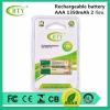 BTY ถ่านชาร์จ AAA 1350 mAh NIMH Rechargeable Battery 2 ก้อน