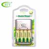 BTY ถ่านชาร์จ Rechargeable batteries AA 3000 mAh Ni-MH 4 ก้อน และ เครื่องชาร์จเร็ว  