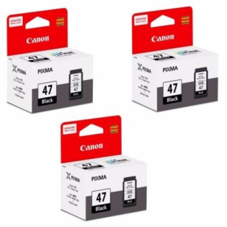 Canon Ink Cartridge PG-47 (Black) - 3 กล่อง Canon Ink Cartridge PG-47 (Black) - 3 กล่อง