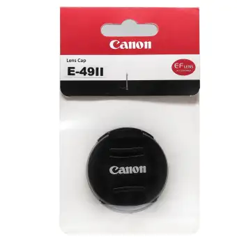   Canon Lens Cap 49 mm ฝาปิดหน้าเลนส์ พันทิป