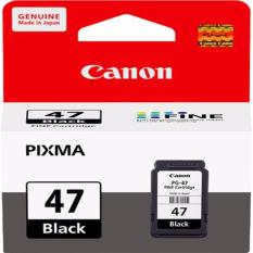 ตลับหมึกดำ CANON PG-47BK For Canon  Pixma  E400 E410 E480
