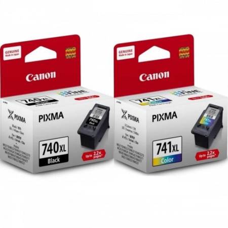 canon ตลับหมึก Inkjet รุ่น PG -740xl /CL -741 xl Black/Color canon ตลับหมึก Inkjet รุ่น PG -740xl /CL -741 xl Black/Color
