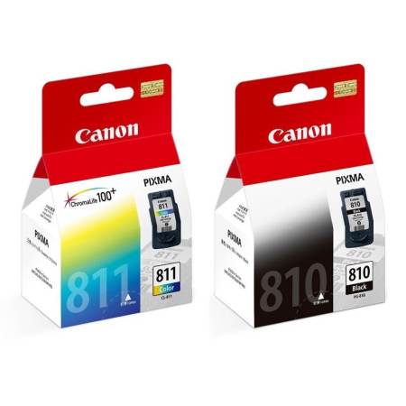 canonหมึกพิมพ์Inkjetรุ่นPG-810/CL-811 Black/Color canonหมึกพิมพ์Inkjetรุ่นPG-810/CL-811 Black/Color