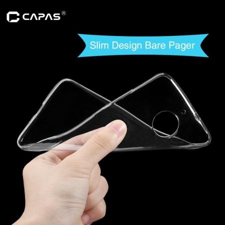 ซิลิโคน CAPAS ซิลิโคนซองโทรศัพท์สำหรับ Motorola Moto E4 บวก - นานาชาติ