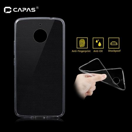 ซิลิโคน CAPAS ซิลิโคนซองโทรศัพท์สำหรับ Motorola Moto E4 บวก - นานาชาติ