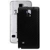 คาร์บอนไฟเบอร์ปิดพื้นผิวหนังแทนหนังวางย้อนกลับสำหรับ Samsung Galaxy หมายเหตุ 4 (สีดำ) : image คาร์บอนไฟเบอร์ปิดพื้นผิวหนังแทนหนังวางย้อนกลับสำหรับ Samsung Galaxy หมายเหตุ 4 (สีดำ)