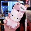 การ์ตูนน่ารักกระจกกรณีสำหรับซัมซุงกาแล็คซี่ C9 Pro (KT + สายคล้องโทรศัพท์ประดับคริสตัส) - INTL : image การ์ตูนน่ารักกระจกกรณีสำหรับซัมซุงกาแล็คซี่ C9 Pro (KT + สายคล้องโทรศัพท์ประดับคริสตัส) - INTL