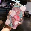 สำหรับ iPhone 6 พลัส/6 วินาทีพลัส Flamingo ซิลิโคนเหลว Glitter - นานาชาติ
