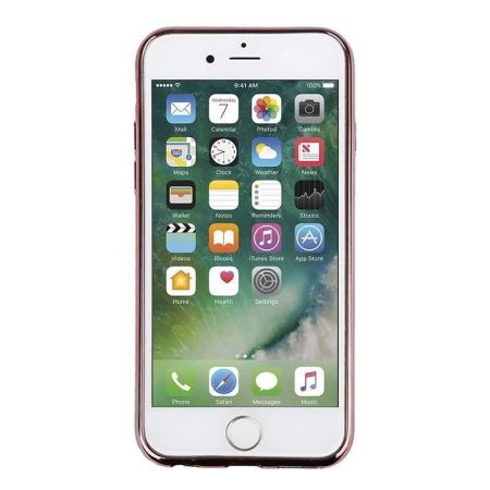 Clear Soft TPU ดอกไม้เคสโทรศัพท์มีลายสำหรับ iPhone 6 กรณีปกคลุมโทรศัพท์ - INTL