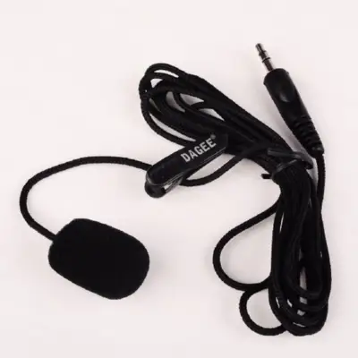 Clip-On Instrument Mic Microphone 3.5mm Plug for MP4 Cellphone Tablet