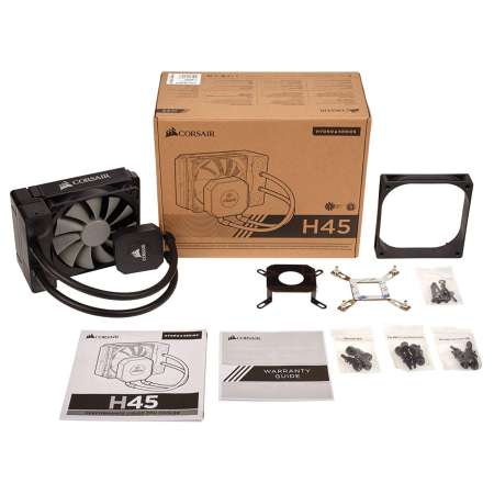 Corsair C W-9060028WW Hydro Series H45 Liquid CPU Cooler -5 YEARS