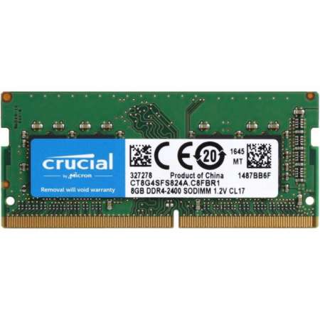 Crucial 8GB DDR4 2400MHz 260pin Notebook SODIMM